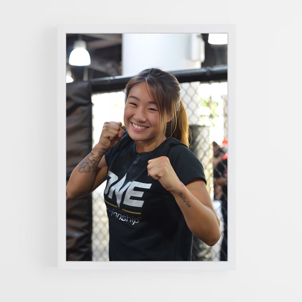 Poster Angela lee – affiche MMA (vue 3)